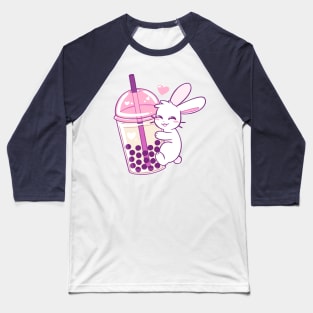 Boba Tea Bunny Baseball T-Shirt